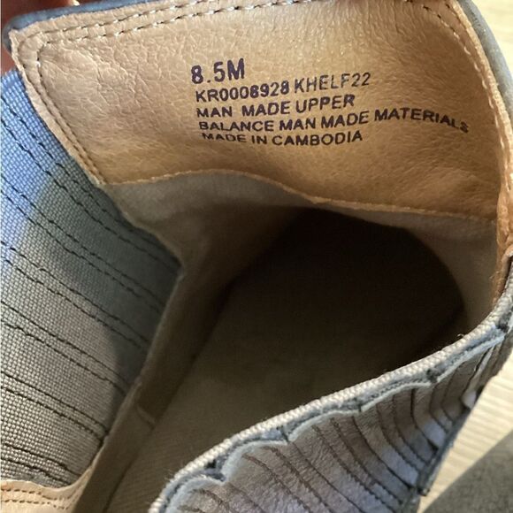 Kork Women’s Hadley Boot, color grey with brown heel, size 8.5, NWOTS - Picture 6 of 8